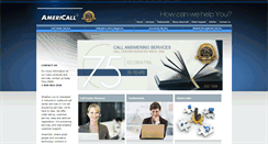 Desktop Screenshot of americall.com